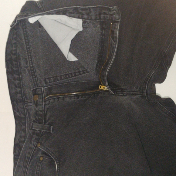 Diamond Gusset Jeans, Size - 40 X 32, Color - Stone Black - Picture 9 of 10